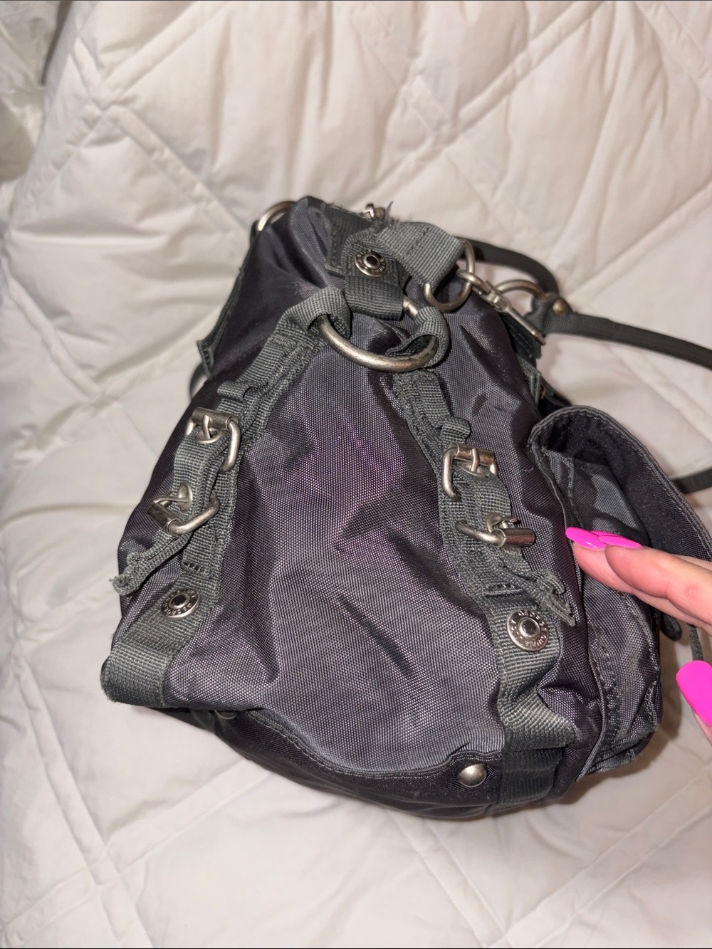 Vintage George Gina & Lucy Daisy saddle bag View 4